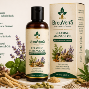 BreuVerra Relaxing Massage Oil