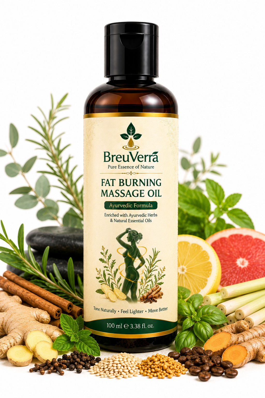 BreuVerra Fat Burning Massage Oil - Image 2