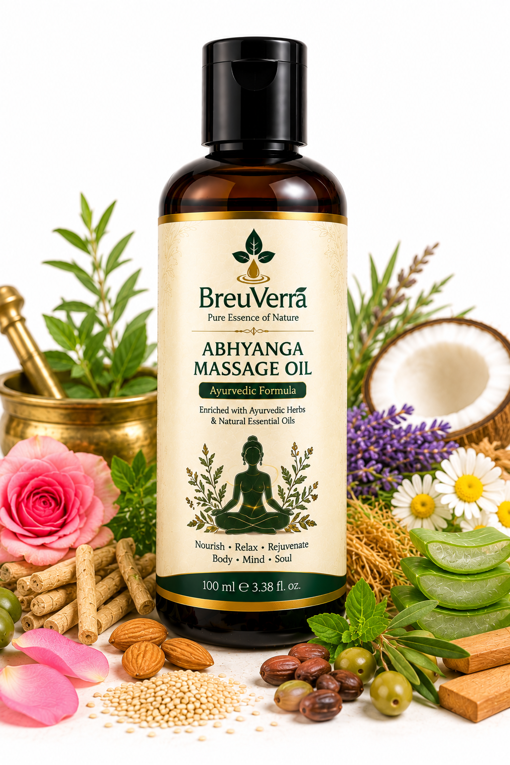 BreuVerra Abhyanga Massage Oil - Image 2